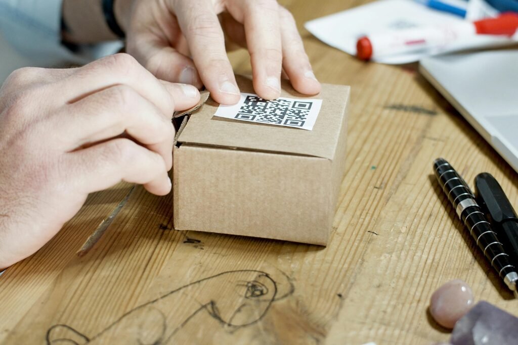 QR codes in packaging