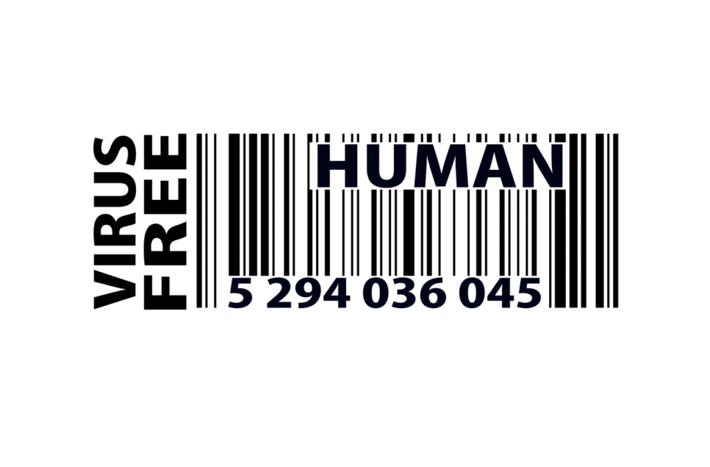 industrial barcode label